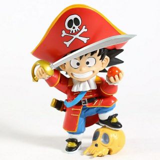Dragon Ball Z Child Son Goku Cosplay Pirate King Pvc Figure Collectible Model