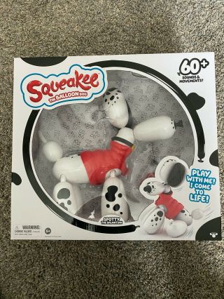 Spotty The Dalmatian Squeakee Balloon Dog - For 2020 In Hand A,  Seller