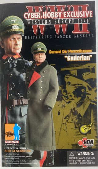 Dragon Cyber - Hobby Exclusive Wwii General Guderian Blitzkrieg Panzer 70231