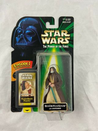 Vintage - Star Wars - Power Of The Force - Ben Kenobi - Action Figure