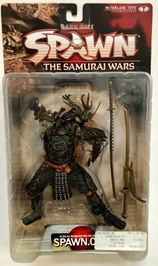 Mcfarlane Toys Dark Ages Spawn The Samurai Wars Jackal Assassin Action Figure
