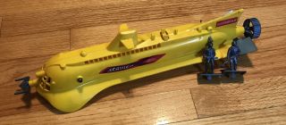 1965 Remco Voyage To The Bottom Of The Sea Seaview Submarine W/ Figures