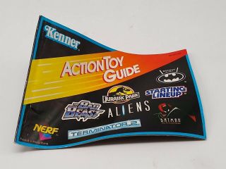 Kenner Action Toy Guide 1993 - Aliens,  Terminator,  Batman,  Jurassic Park