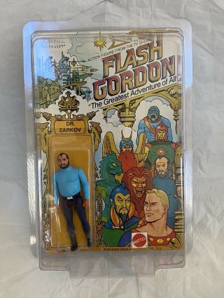 Vintage 1979 Mattel Flash Gordon Dr Zarkov Figure Moc