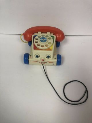 Fisher Price Chatter Phone Classic Pull Toy 2009