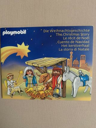 Play Mobil Figurines : A Christmas Story With A Book