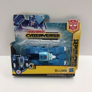 Transformers Cyberverse Blurr Toy Car - Hasbro - 2017