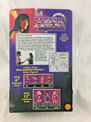 Vintage - Xena Warrior Princess - Xena - Action Figure - 1998 - Toy Biz 3