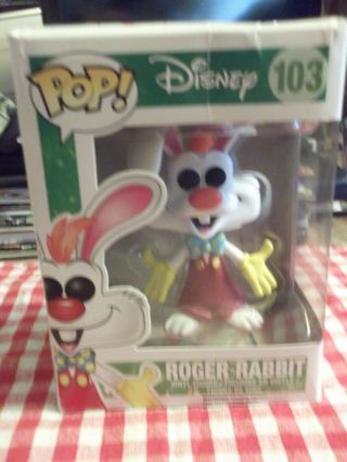 Who Framed Roger Rabbit Funko Pop Vinyl 103 Rare Vaulted Disney