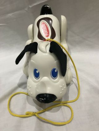 Vintage 1999 Playskool Hasbro Digger The Dog Pull Toy With Sounds