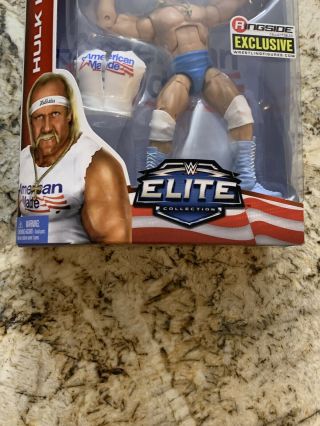 WWE Mattel Elite Hulk Hogan Ringside Collectibles Exclusive American Made 2