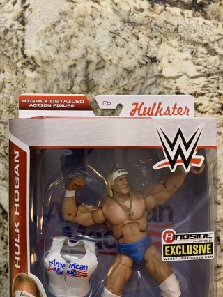 WWE Mattel Elite Hulk Hogan Ringside Collectibles Exclusive American Made 3