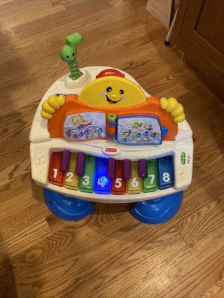 Fisher Price Laugh & Learn Interactive Baby Grand Piano Music Keyboard Lights