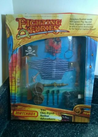 Vintage Matchbox Fighting Furies The One Eyed Sailor Adventure Pirate Outfit Set