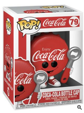 Funko Pop Coca - Cola Bottle Cap Coke Soda Ad Icons Pop 79