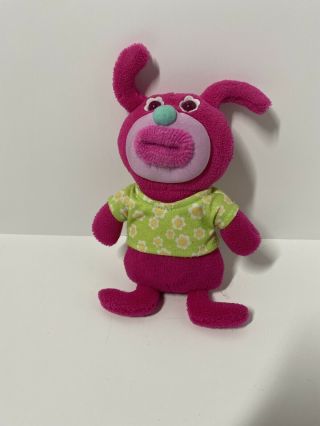 2010 Fisher Price Sing A Ma Jig Jigs Pink W/ Floral Shirt Plush Vintage