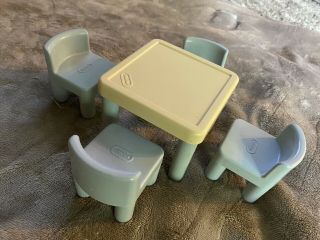 Vintage Little Tikes Table And Chairs