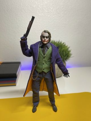 Bullet Head 1/12 Scale Bh - 001 The Criminal Heath Ledger Joker Batman Dark Knight
