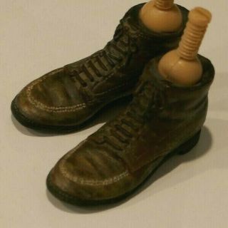 1/6 Custom Indiana Jones Alden Boot Accessory Raiders 12 " Figure Repaint Loose