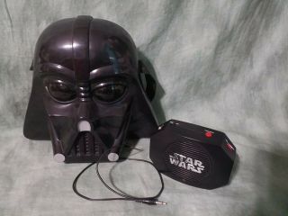 1995 Star Wars Darth Vader Power Talker Voice Changing Mask Breathing Sound ☆