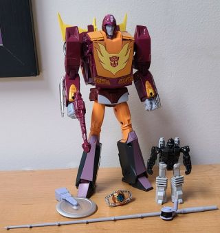 Transformers Mp - 40 Targetmaster Hot Rodimus Complete With