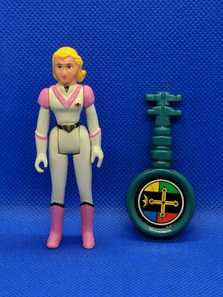 Voltron Princess Allura Vintage Panosh Place Figure & Key - Blue Lion Pilot 1984