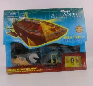 Disney Atlantis Lost Empire Aqua Evac Action Playset Mattel Rare