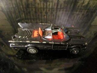Vintage Corgi Juniors 1976 Dc Comics Batmobile Diecast Car Batman