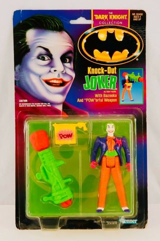 Knock - Out Joker Batman Dark Knight Action Figure Toy Kenner Moc Movie