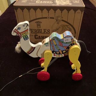 Pebbles The Camel Toy Town & Buffalo Zoo Limited Edition Commemorative Pull Toy