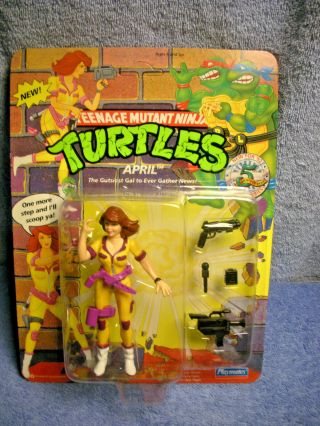 1992 Tmnt April The Cutest Gal To Ever Gather News - Nip - Unpunched