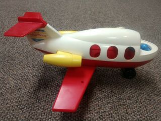 Fisher Price Express Little People Airplane 2365 Vintage Toys Play Boys Girls