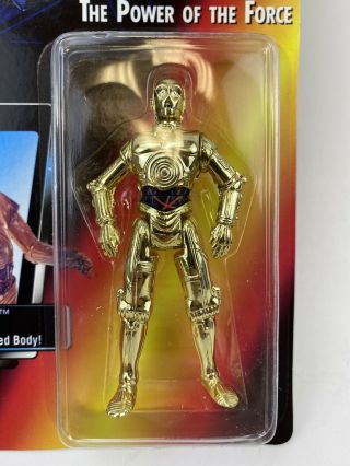 Kenner Star Wars C - 3PO Action Figure The Power of the Force 3 3/4 