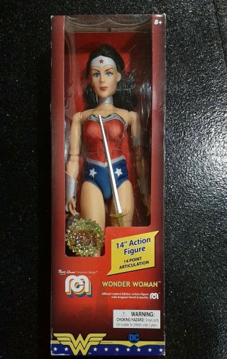 Collector Mego Action Figure,  14 " Dc Comics Wonder Woman