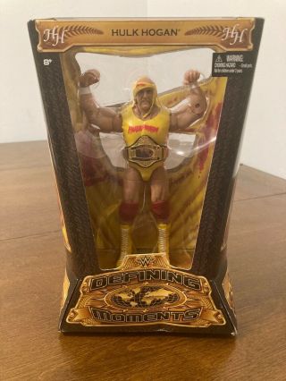 Wwe Defining Moments Hulk Hogan Action Figure Mattel Elite