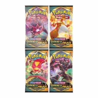 Pokemon Tcg - Sword And Shield Darkness Ablaze - Booster Pack - &