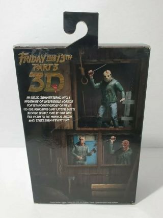 Neca Friday The 13th Part 3 3D Jason Voorhees Figure 3