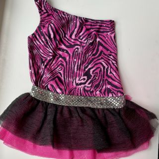 Melissa and Doug Zebra Pink Dress - Size 3 - 6 Years - Costume; Dress - Up; Pretend 2