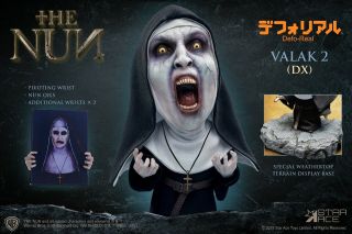 Star Ace Horror Vinyl Defo - Real Series The Nun Valak Open Mouth Deluxe Sideshow