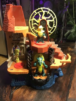 Fisher Price Imaginext Castle Wizard Tower Playset Dragon Pre - Owned
