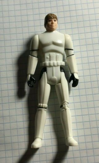 Vintage Star Wars Luke Skywalker Stormtrooper Disguise Last 17 Lfl 1984