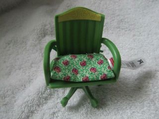 Fisher Price Loving Family Dollhouse Computer Desk Chair Swivels For Home Office