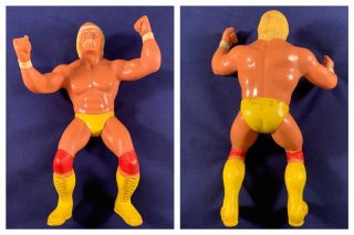 Vintage Hulk Hogan 1984 Ljn Wwf Wrestling Superstars Figure Titan Sports