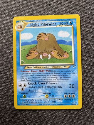Light Piloswine 26/105 Rare