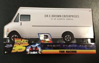 Time Machine 35th Anniversary Back To The Future L/e Doc Brown Van Packaging