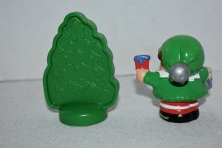 Fisher Price Little People Christmas Tree with Elf Figure 3