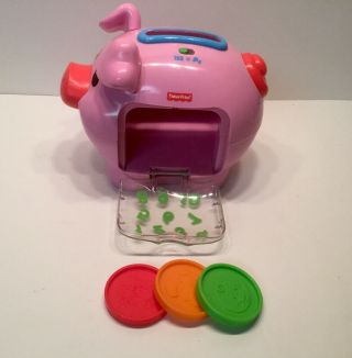 Fisher Price Laugh And Learn Musical Pink Piggy Bank