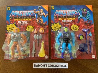 Motu Origins Battle Armor He - Man And Skeletor Masters Of The Universe