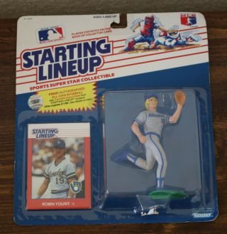 Robin Yount - 1988 Starting Lineup - Milwaukee Brewers - Baseball