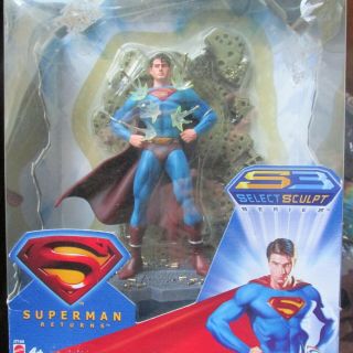 Look Up In The Sky Superman Returns Select Sculpt Invulnerable Superman 2006